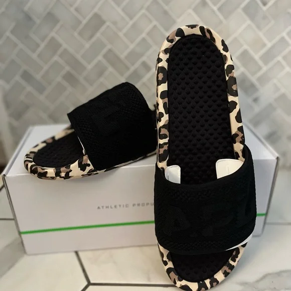 APL Black and Leopard Men\'s Loafers & Slip-Ons APL | Shoes | Apl Black And Leopard Mens Loafers Slipons  main image 2